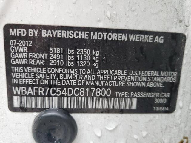 WBAFR7C54DC817800 BMW 535 I