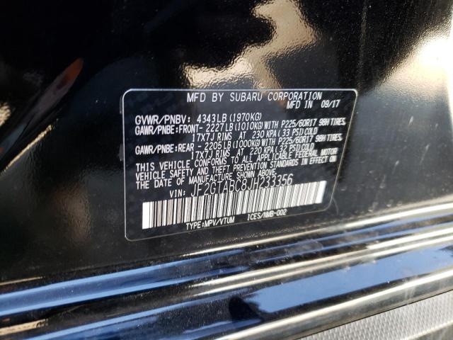 JF2GTABC8JH233356 Subaru Crosstrek Premium