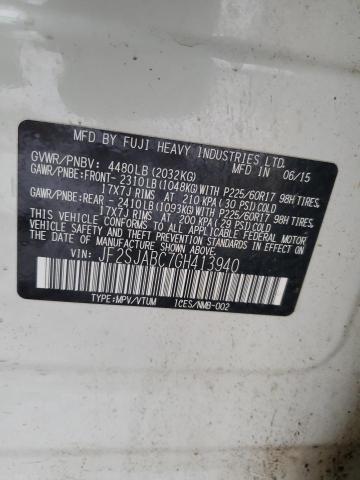 JF2SJABC7GH413940 Subaru Forester 2.5i