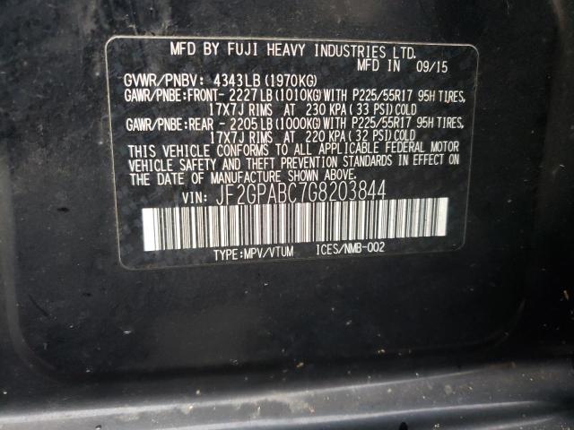 JF2GPABC7G8203844 Subaru Crosstrek Premium
