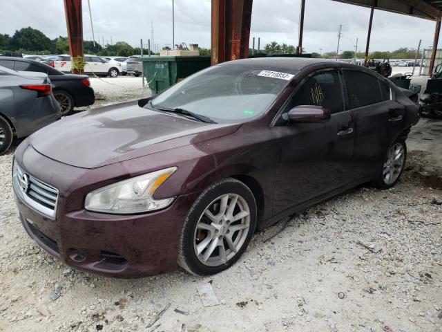 Salvage cars for sale from Copart Homestead, FL: 2014 Nissan Maxima S