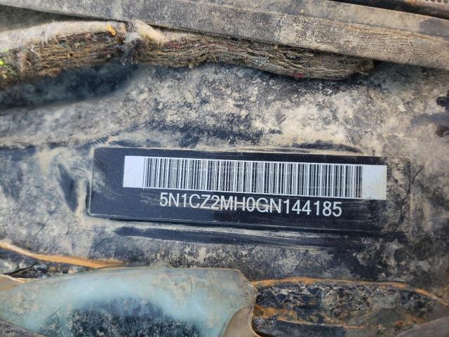 2016 NISSAN MURANO SL 5N1CZ2MH0GN144185