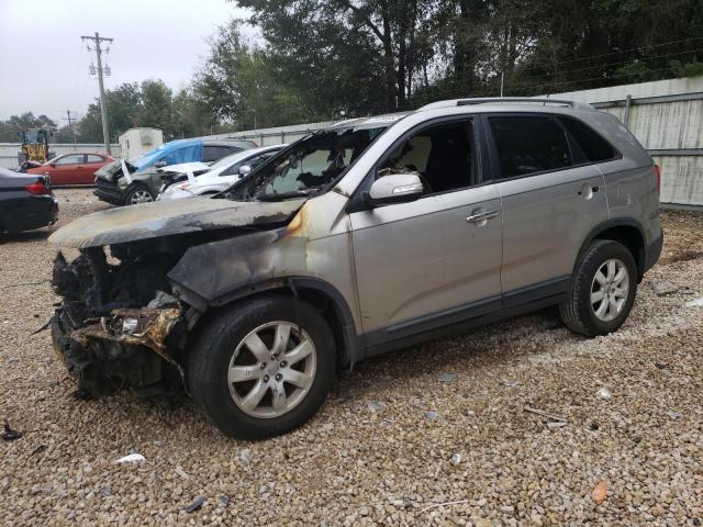 Salvage cars for sale from Copart Midway, FL: 2012 KIA Sorento Base
