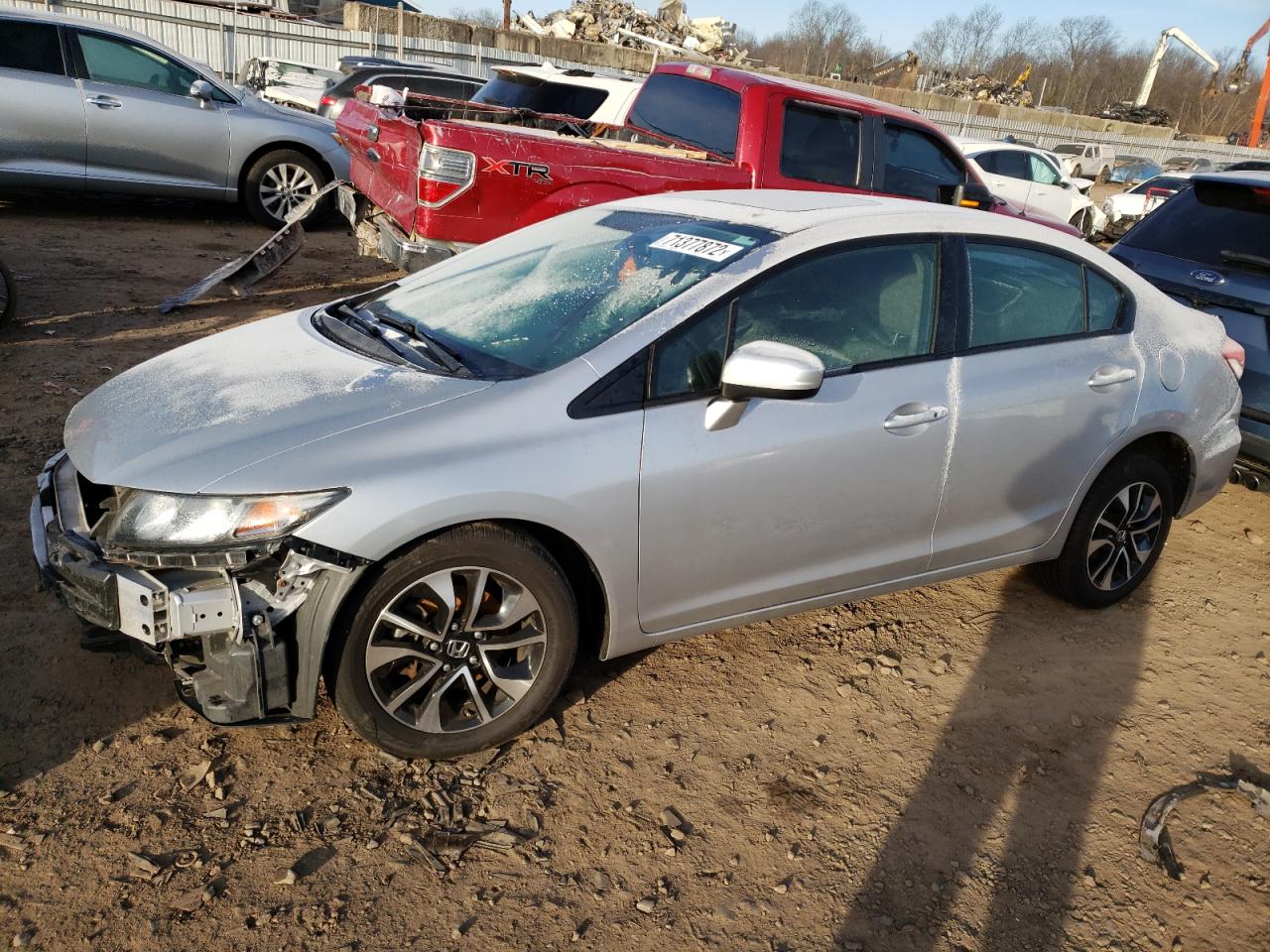 2015 Honda Civic Ex VIN: 19XFB2F87FE212357 Lot: 70508203