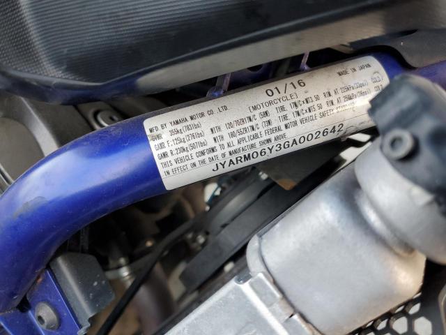 2016 YAMAHA FZ07 C JYARM06Y3GA002642