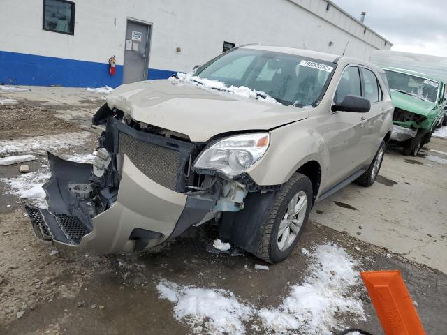 Salvage cars for sale from Copart Farr West, UT: 2011 Chevrolet Equinox LS
