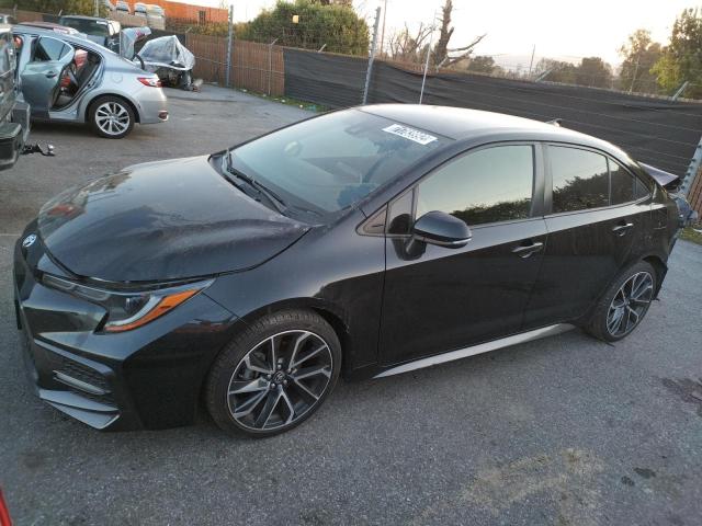 Salvage cars for sale from Copart San Martin, CA: 2020 Toyota Corolla SE
