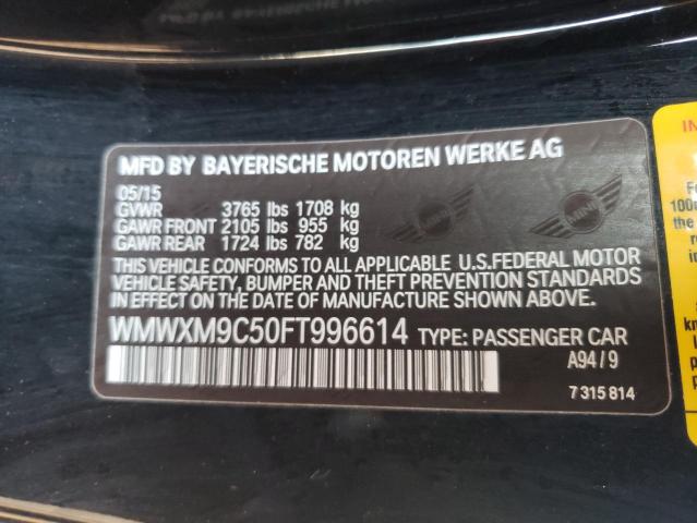WMWXM9C50FT996614 Mini Cooper