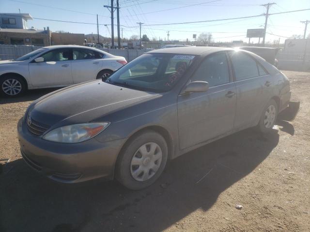 Salvage cars for sale from Copart Colorado Springs, CO: 2002 Toyota Camry LE