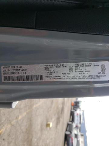 1C4JJXP64NW149231 Jeep Wrangler Unlimited Sahara 4xe