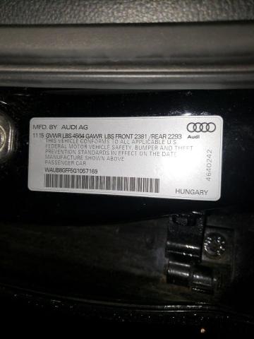 2016 AUDI A3 PREMIUM - WAUB8GFF5G1057169