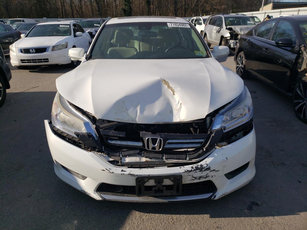 2014 Honda Accord Touring Hybrid VIN: 1HGCR6F72EA006492 Lot: 71934982