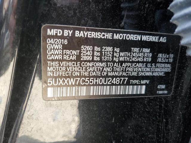 2017 BMW X4 XDRIVEM - 5UXXW7C55H0U24877