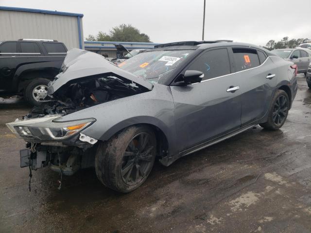 Salvage cars for sale from Copart Orlando, FL: 2017 Nissan Maxima 3.5S