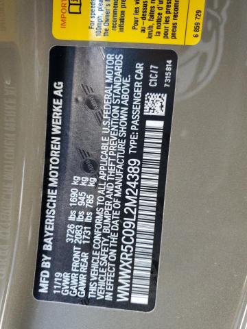 WMWXR5C09L2M24389 Mini Cooper