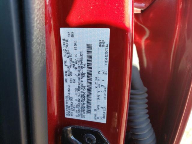 2016 FORD F150 4WD 1FTEW1EG1GFD51068