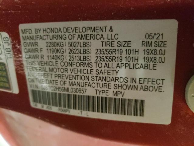 2021 ACURA RDX TECHNO - 5J8TC2H56ML030657