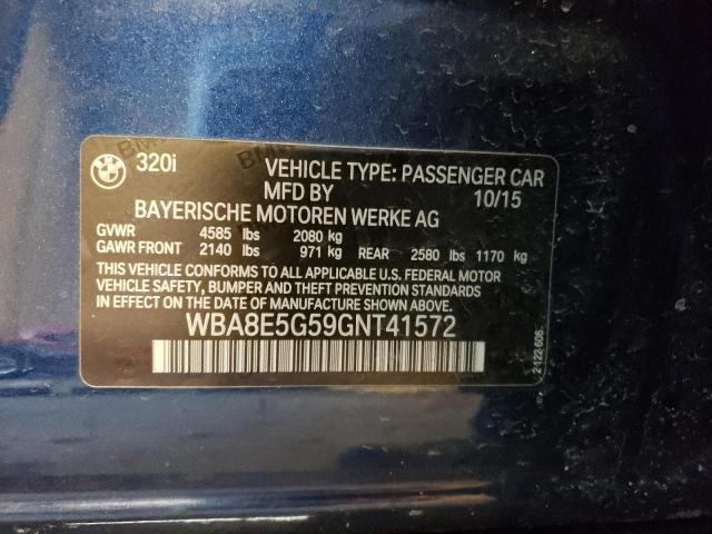 WBA8E5G59GNT41572 BMW 320 XI