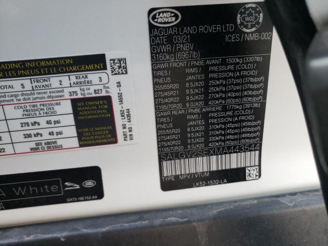 SALGV2SEXMA443544 Land Rover Range Rover Autobiography
