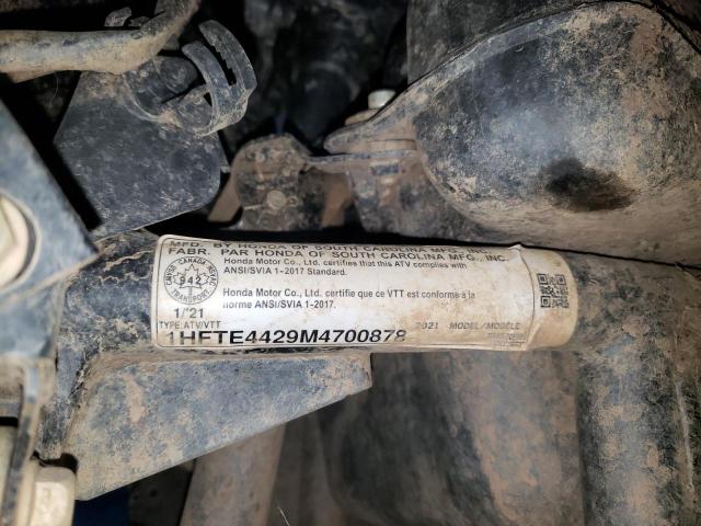 2021 HONDA TRX520 FM 1HFTE4429M4700878