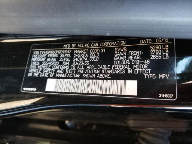 YV449MRU3H2011947 Volvo Xc60 T6 Inscription