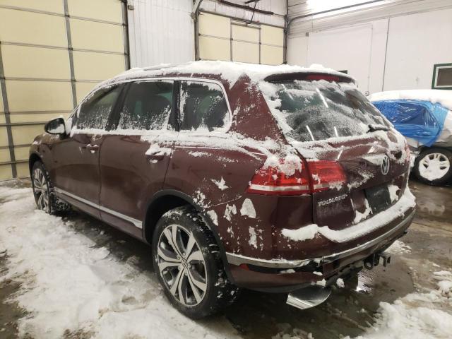 2017 VOLKSWAGEN TOUAREG WO WVGRF7BP2HD006424