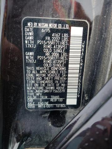 2015 NISSAN JUKE S - JN8AF5MV1FT563379