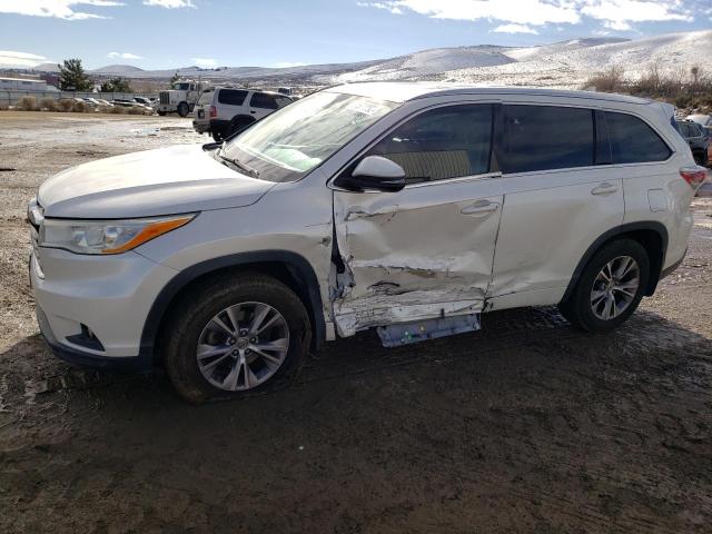 VIN 5TDJKRFH1ES055982 2014 Toyota Highlander, Xle no.1