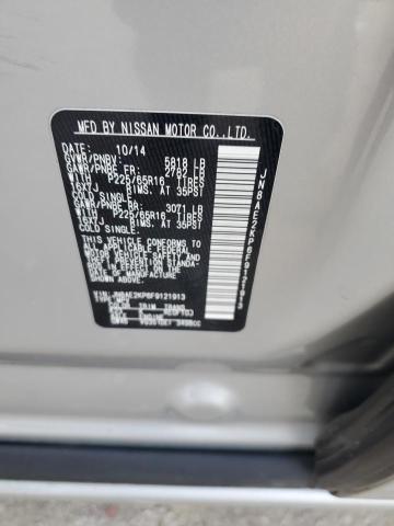 2015 NISSAN QUEST S - JN8AE2KP6F9121913