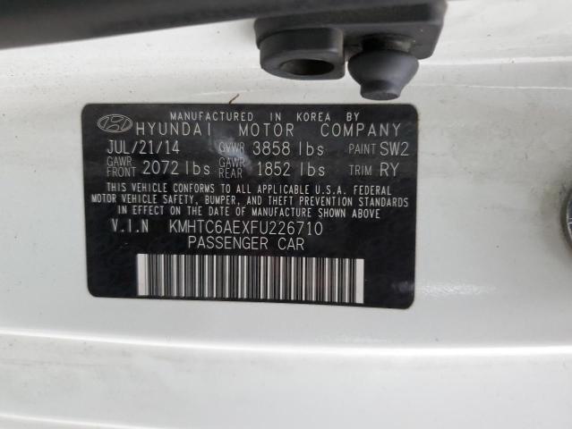 KMHTC6AEXFU226710 Hyundai Veloster Turbo