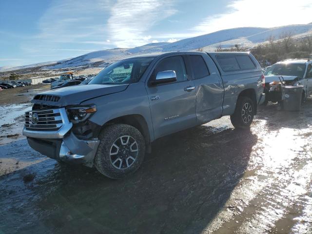 Salvage cars for sale at Reno, NV auction: 2020 Toyota Tundra Double Cab Limited