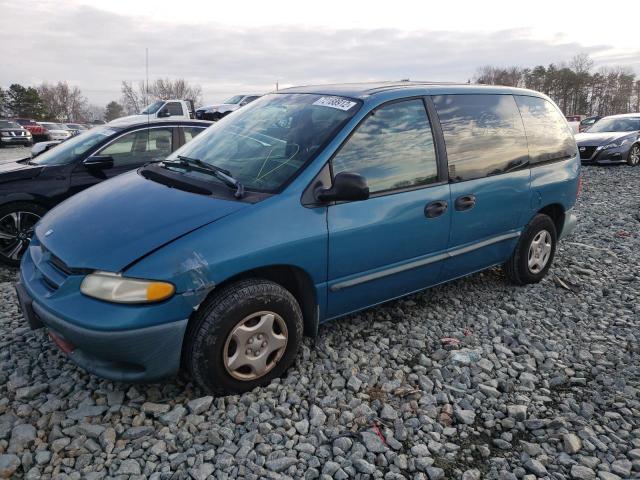 Salvage cars for sale from Copart Mebane, NC: 1999 Dodge Caravan