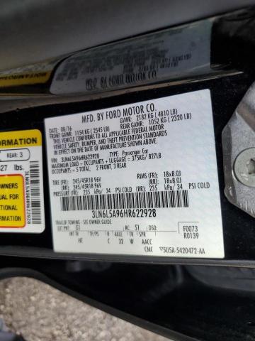 2017 LINCOLN MKZ PREMIE 3LN6L5A96HR622928