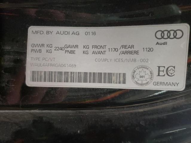 2016 AUDI S5 TECHNIK WAUL4AFR4GA041469