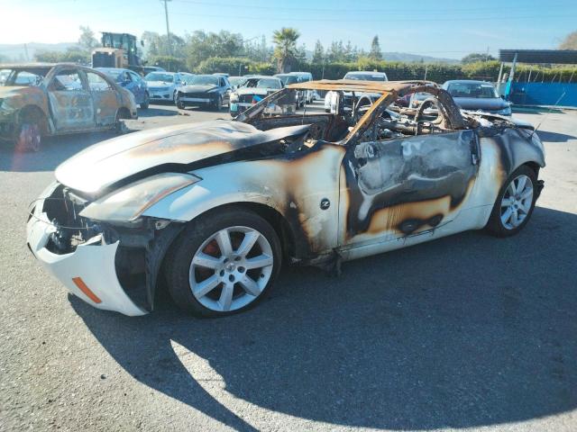 Salvage cars for sale from Copart San Martin, CA: 2004 Nissan 350Z Roads