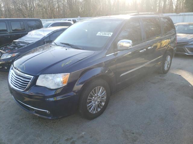 Salvage cars for sale from Copart Glassboro, NJ: 2015 Chrysler Town & Country Touring L
