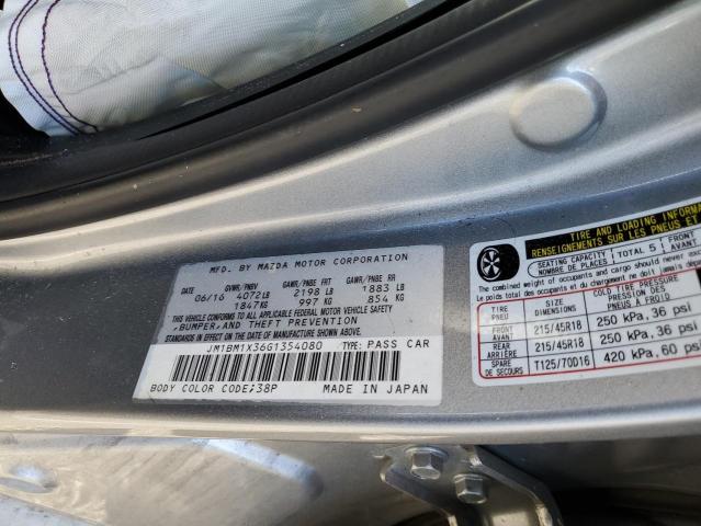 JM1BM1X36G1354080 Mazda 3 Grand Touring