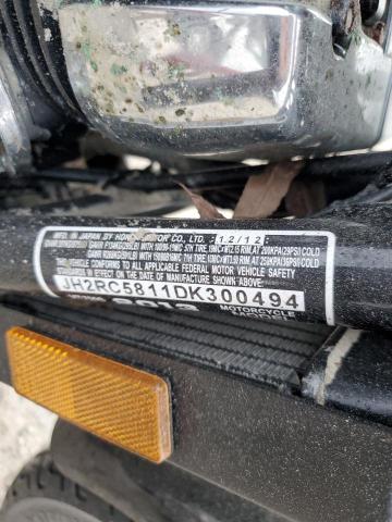 2013 HONDA VT750 S JH2RC5811DK300494
