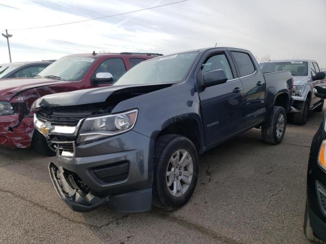 Salvage cars for sale from Copart Moraine, OH: 2017 Chevrolet Colorado L