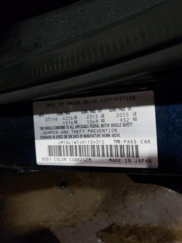 2017 MAZDA 6 GRAND TO - JM1GL1W54H1104012