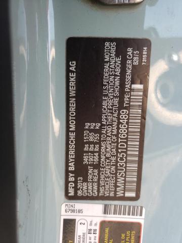 WMWSU3C51DT686489 Mini Cooper