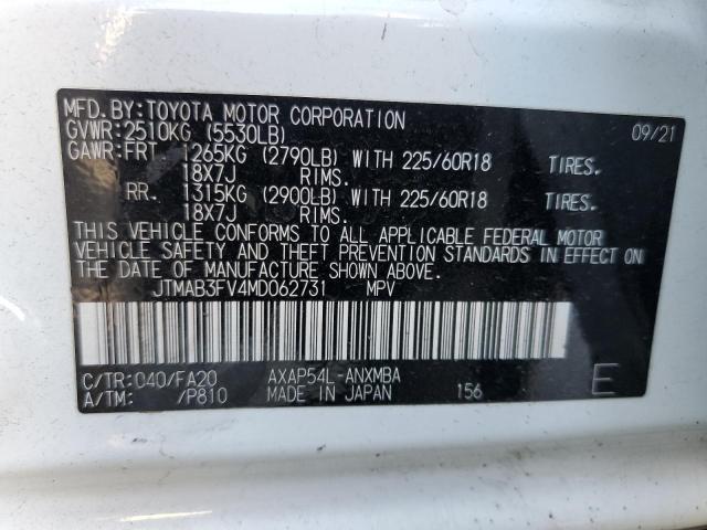 2021 TOYOTA RAV4 PRIME - JTMAB3FV4MD062731