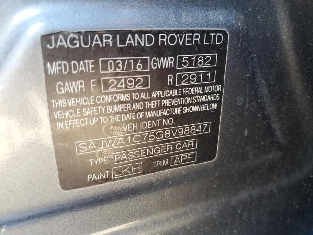 SAJWA1C75G8V98847 Jaguar XJ