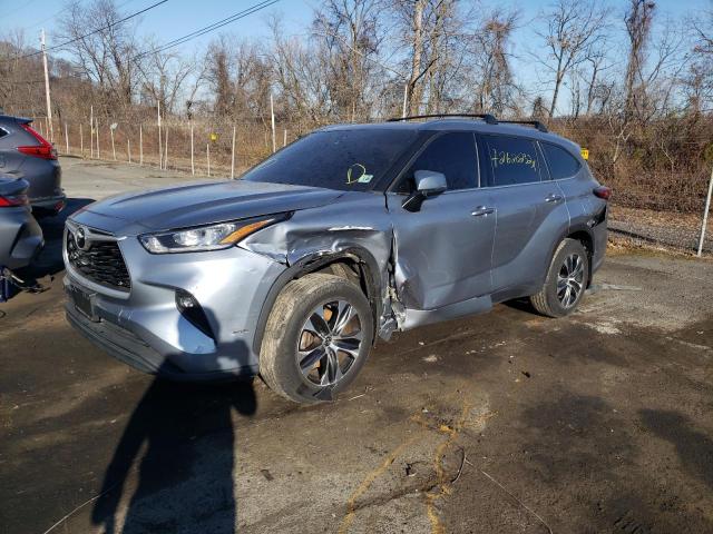 VIN 5TDHZRBH0LS009511 2020 Toyota Highlander, Xle no.1