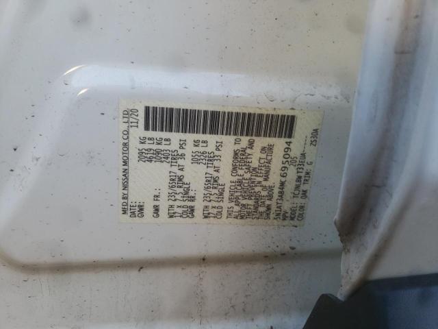 5N1AT3AB4MC695094 Nissan ROGUE S