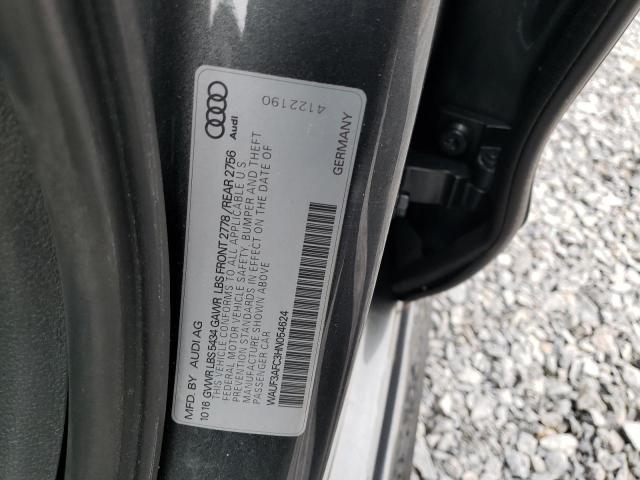 2017 AUDI A6 COMPETI WAUF3AFC3HN054624