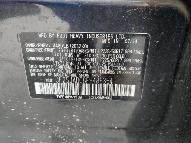 JF2SJADC8FH485354 Subaru Forester 2.5i Premium