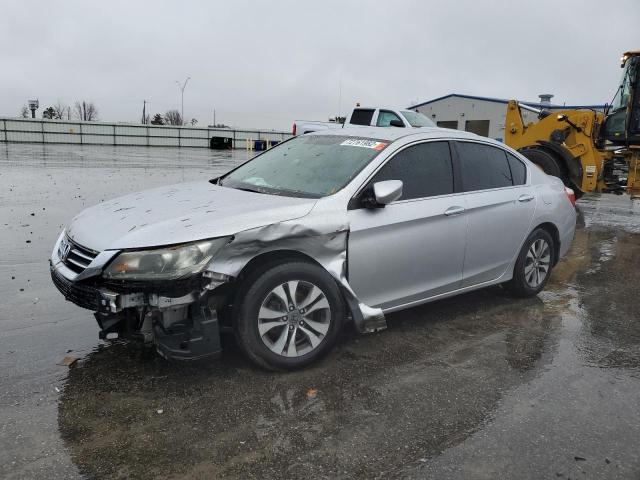 Salvage cars for sale from Copart Dunn, NC: 2015 Honda Accord LX