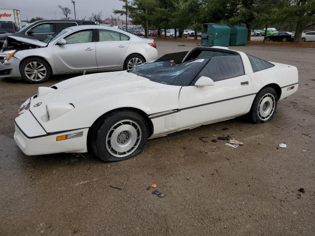 Salvage cars for sale at Lexington, KY auction: 1987 Chevrolet Corvette
