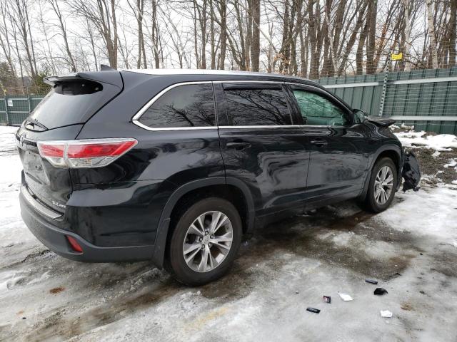 VIN 5TDJKRFH7ES017057 2014 Toyota Highlander, Xle no.3